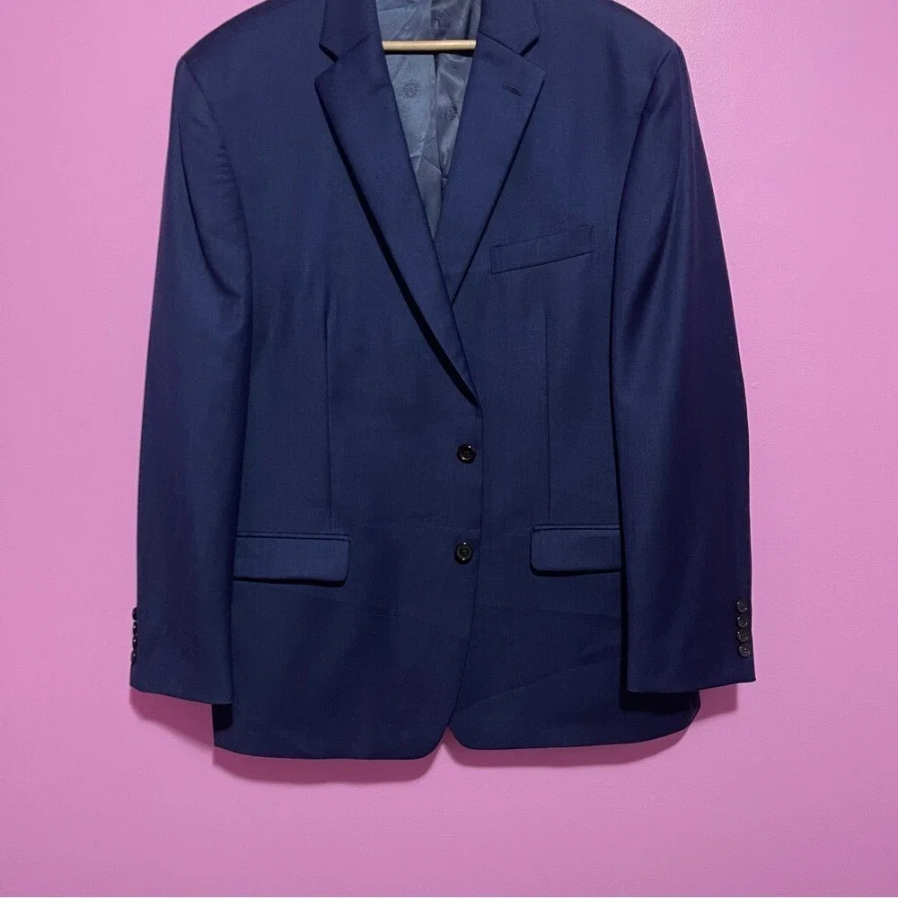 Lauren Ralph‎ Lauren Vintage Navy Wool Blazer Jacket Men’s 46R